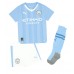 Manchester City Phil Foden #47 Hemmadräkt Barn 2023-24 Kortärmad (+ Korta byxor)
